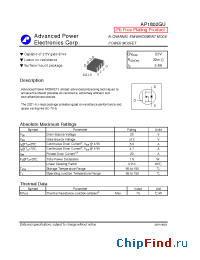 Datasheet AP1802GU manufacturer A-Power