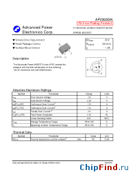 Datasheet AP2303GN manufacturer A-Power