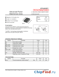 Datasheet AP2426GEY manufacturer A-Power