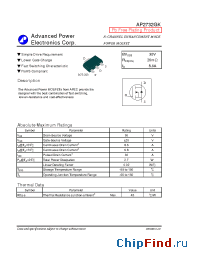Datasheet AP2732GK manufacturer A-Power