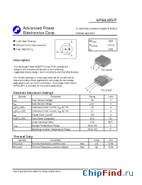 Datasheet AP50L02S manufacturer A-Power