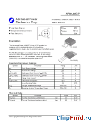 Datasheet AP60L02S manufacturer A-Power