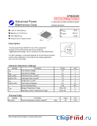 Datasheet AP9620GM manufacturer A-Power