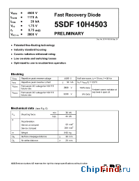 Datasheet 5SDF10H4503 manufacturer ABB