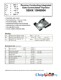 Datasheet 5SHX10H6004 manufacturer ABB