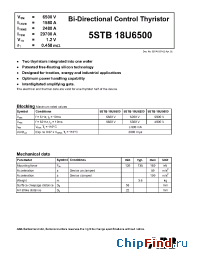 Datasheet 5STB18U6500 manufacturer ABB