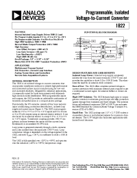 Datasheet 1B22AN manufacturer Analog Devices