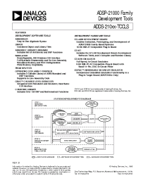 Datasheet 21061-HARDWARE manufacturer Analog Devices