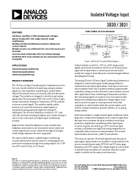 Datasheet 3B30-00 manufacturer Analog Devices