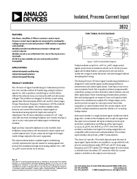 Datasheet 3B32 manufacturer Analog Devices
