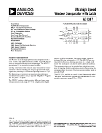Datasheet AD1317KZ manufacturer Analog Devices
