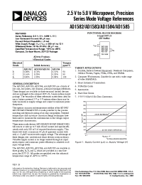 Datasheet AD1582ART-Reel manufacturer Analog Devices