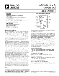 Datasheet AD1851 manufacturer Analog Devices