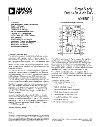 Datasheet AD1868 manufacturer Analog Devices