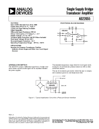 Datasheet AD22055N manufacturer Analog Devices