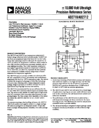 Datasheet AD2710K manufacturer Analog Devices