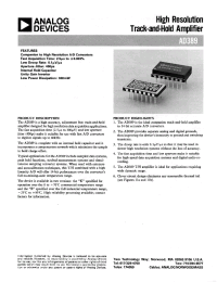 Datasheet AD389K manufacturer Analog Devices