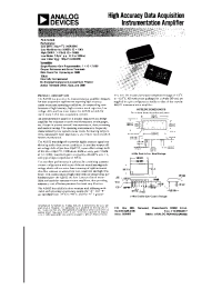 Datasheet AD522 manufacturer Analog Devices