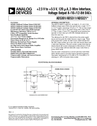 Datasheet AD5301BRM manufacturer Analog Devices