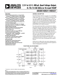 Datasheet AD5307ARU manufacturer Analog Devices