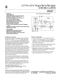 Datasheet AD5320BRM manufacturer Analog Devices