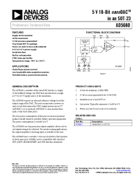Datasheet AD5680 manufacturer Analog Devices