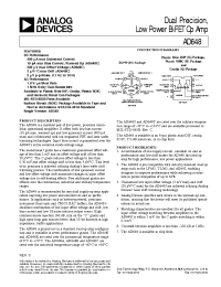 Datasheet AD648A manufacturer Analog Devices