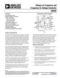 Datasheet AD650JNZ1 manufacturer Analog Devices