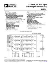 Datasheet AD6623ABC manufacturer Analog Devices