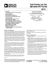 Datasheet AD712A manufacturer Analog Devices