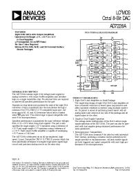Datasheet AD7228 manufacturer Analog Devices