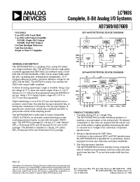 Datasheet AD7569BN manufacturer Analog Devices