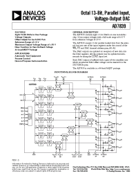 Datasheet AD7839 manufacturer Analog Devices