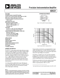 Datasheet AD8221BR-REEL manufacturer Analog Devices