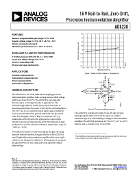 Datasheet AD8230YRZ-REEL7 manufacturer Analog Devices