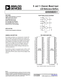 Datasheet AD8509 manufacturer Analog Devices