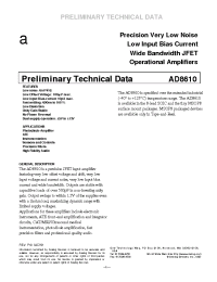 Datasheet AD8610 manufacturer Analog Devices