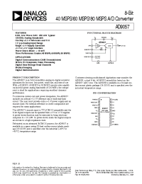 Datasheet AD9057 manufacturer Analog Devices