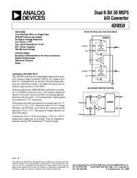 Datasheet AD9058 manufacturer Analog Devices