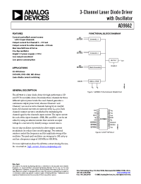 Datasheet AD9662 manufacturer Analog Devices