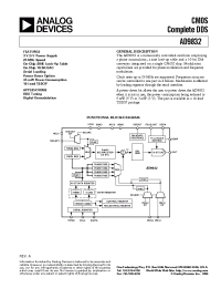 Datasheet AD9832 manufacturer Analog Devices
