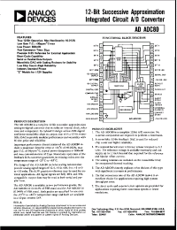 Datasheet ADADC80 manufacturer Analog Devices