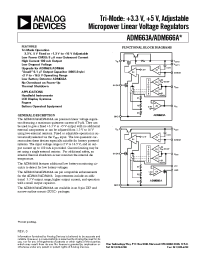 Datasheet ADM663A manufacturer Analog Devices