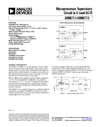 Datasheet ADM6711RAKS manufacturer Analog Devices