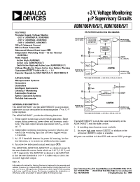 Datasheet ADM706PAN manufacturer Analog Devices