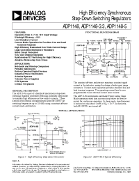 Datasheet ADP1148AN manufacturer Analog Devices
