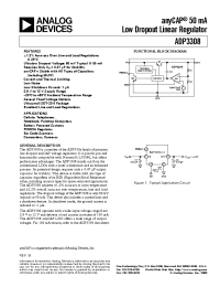 Datasheet ADP3308-2.7 manufacturer Analog Devices