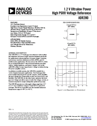 Datasheet ADR280 manufacturer Analog Devices