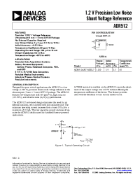 Datasheet ADR512ART-R2 manufacturer Analog Devices