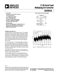 Datasheet DAC8043A manufacturer Analog Devices